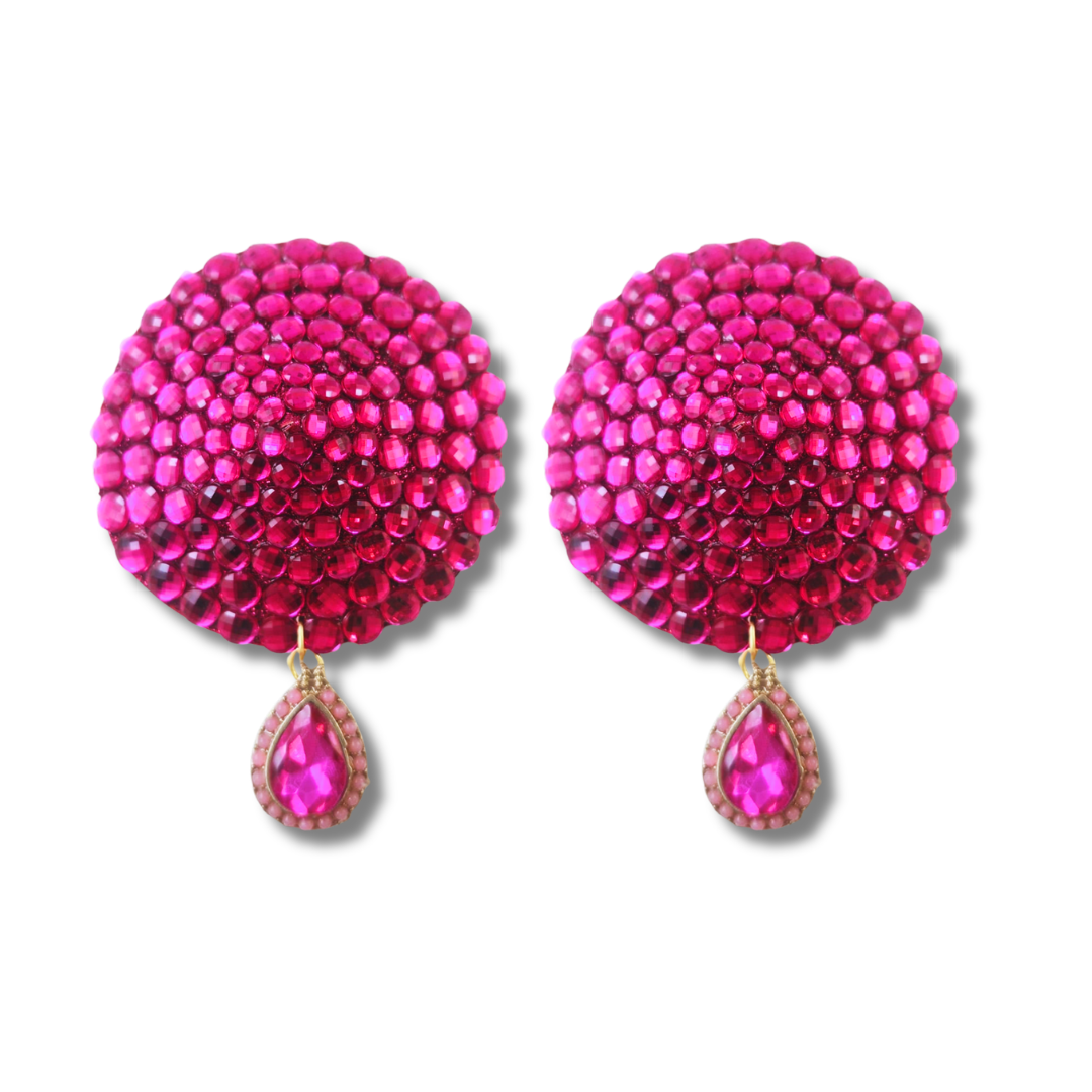 TEARS OF JOY Pink Breast Cancer Awareness Nipple Pasties, Pasty (2pcs)
