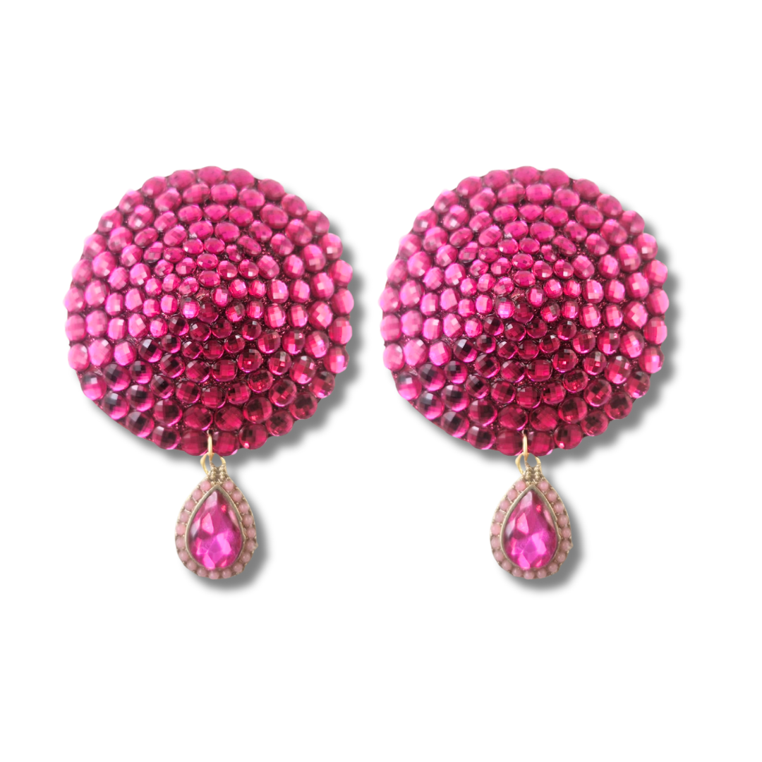 TEARS OF JOY Pink Breast Cancer Awareness Nipple Pasties, Pasty (2pcs) Appeeling