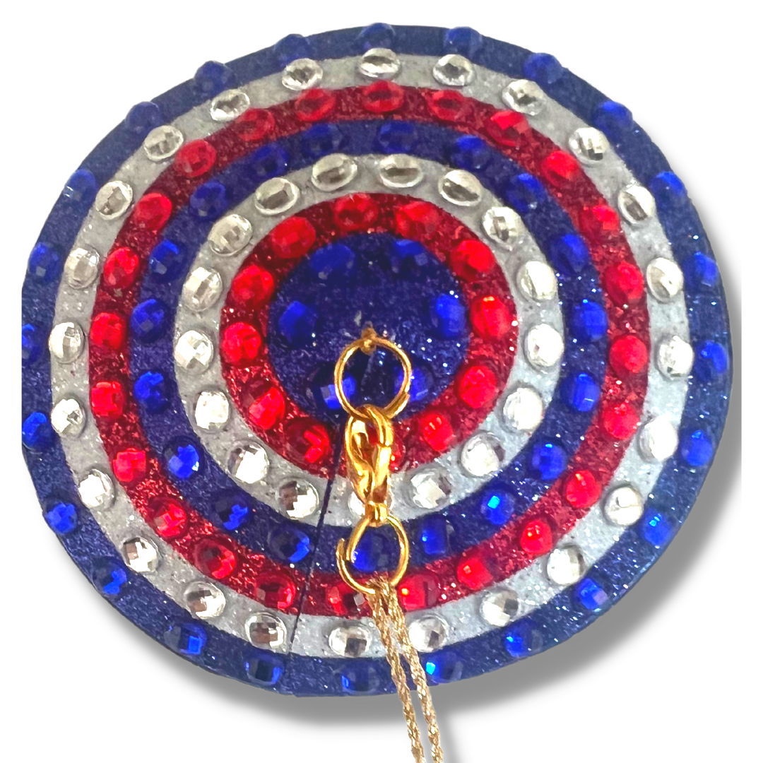 Miss Americana Bundle (4pcs) Pâte à tétons rouge, blanc et bleu pour les festivals burlesques, lingerie et plus – VENTE