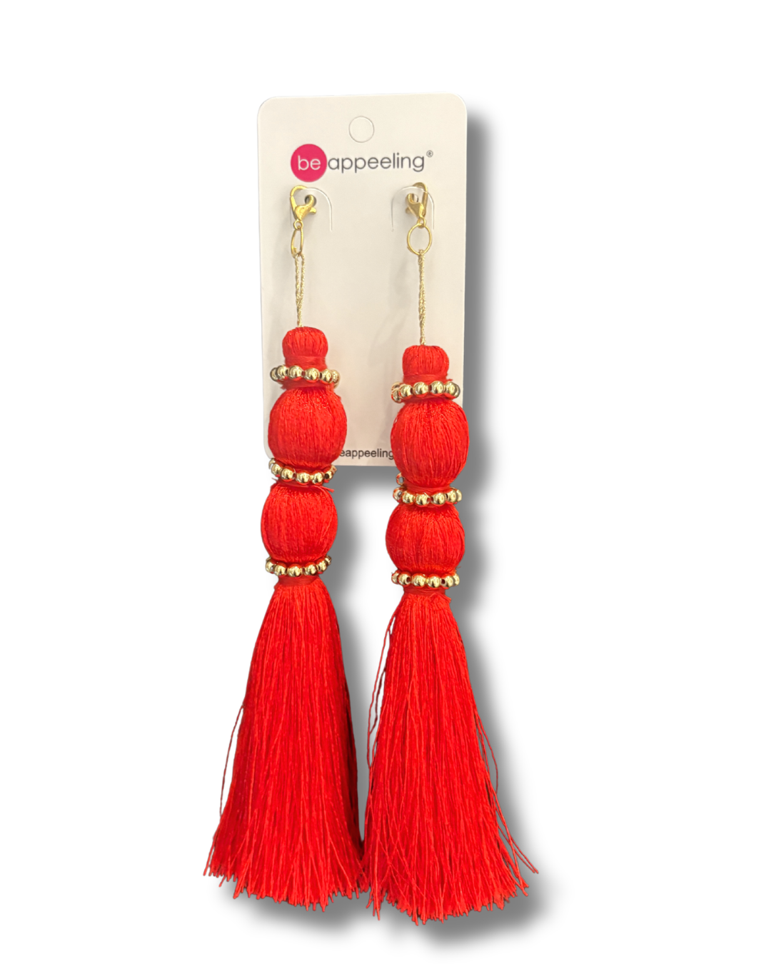 Red or Black Tassels for Pasties, Nipple covers (2pcs)