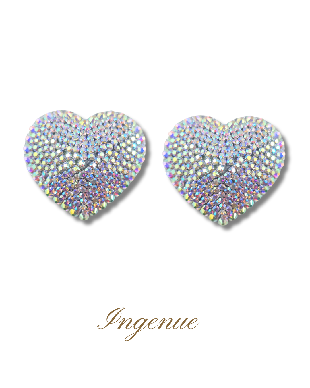 DITA VON TEESE Ingenue Rhinestone Heart Pasties (2pcs)