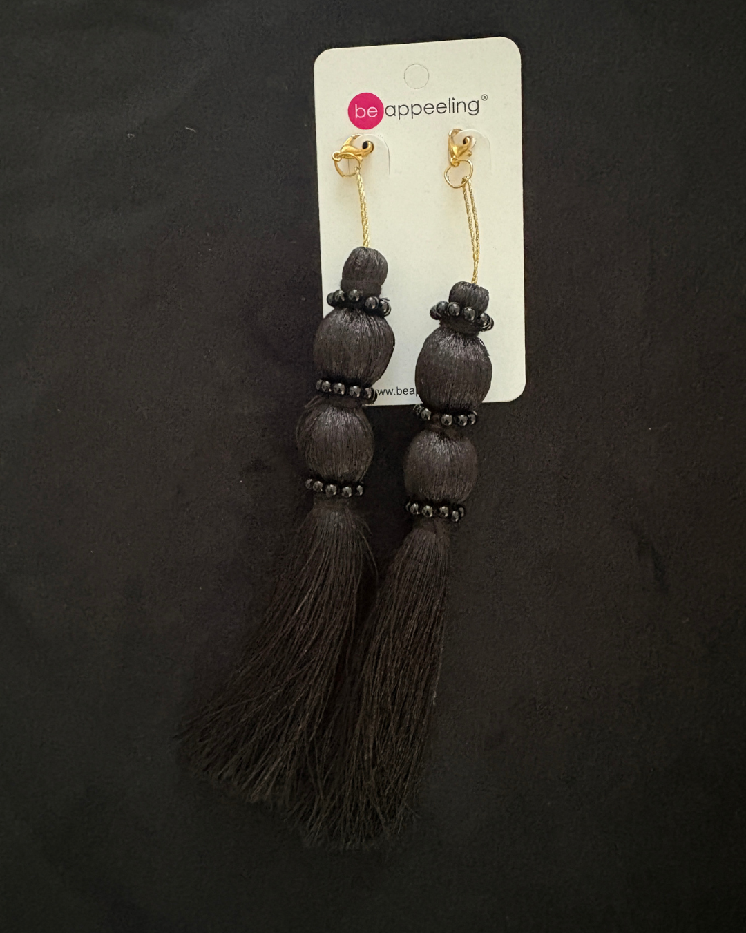 Red or Black Tassels for Pasties, Nipple covers (2pcs)