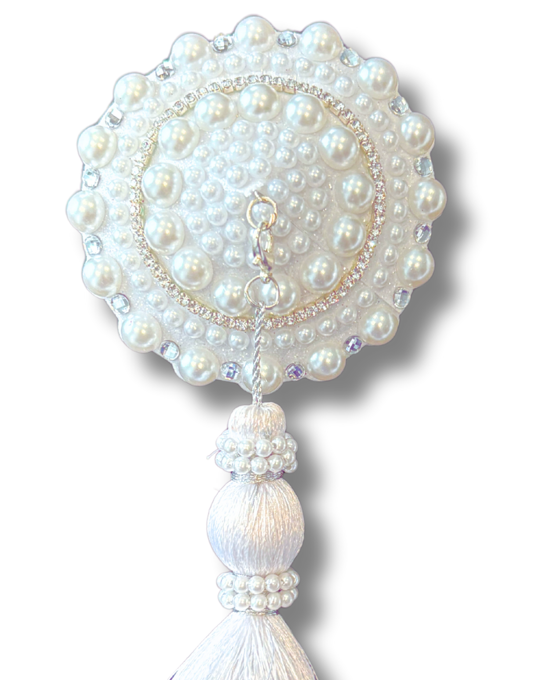 DITA VON TEESE Femmeoiselle Pearl and Gem Pasties with Removable Hand-Beaded Tassels (2pcs)