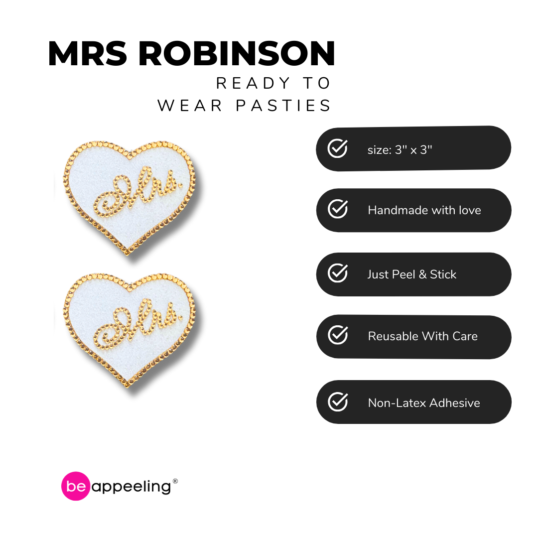 ROYAL WEDDING Bundle 2 paires, (4 pcs) Nipple Pasties, Nipple Covers – VENTE