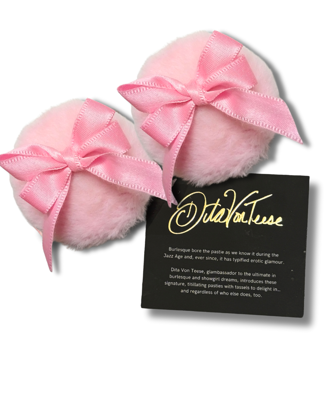 DITA VON TEESE Pin-Up Vintage Powder Puff Pasties (2pcs)