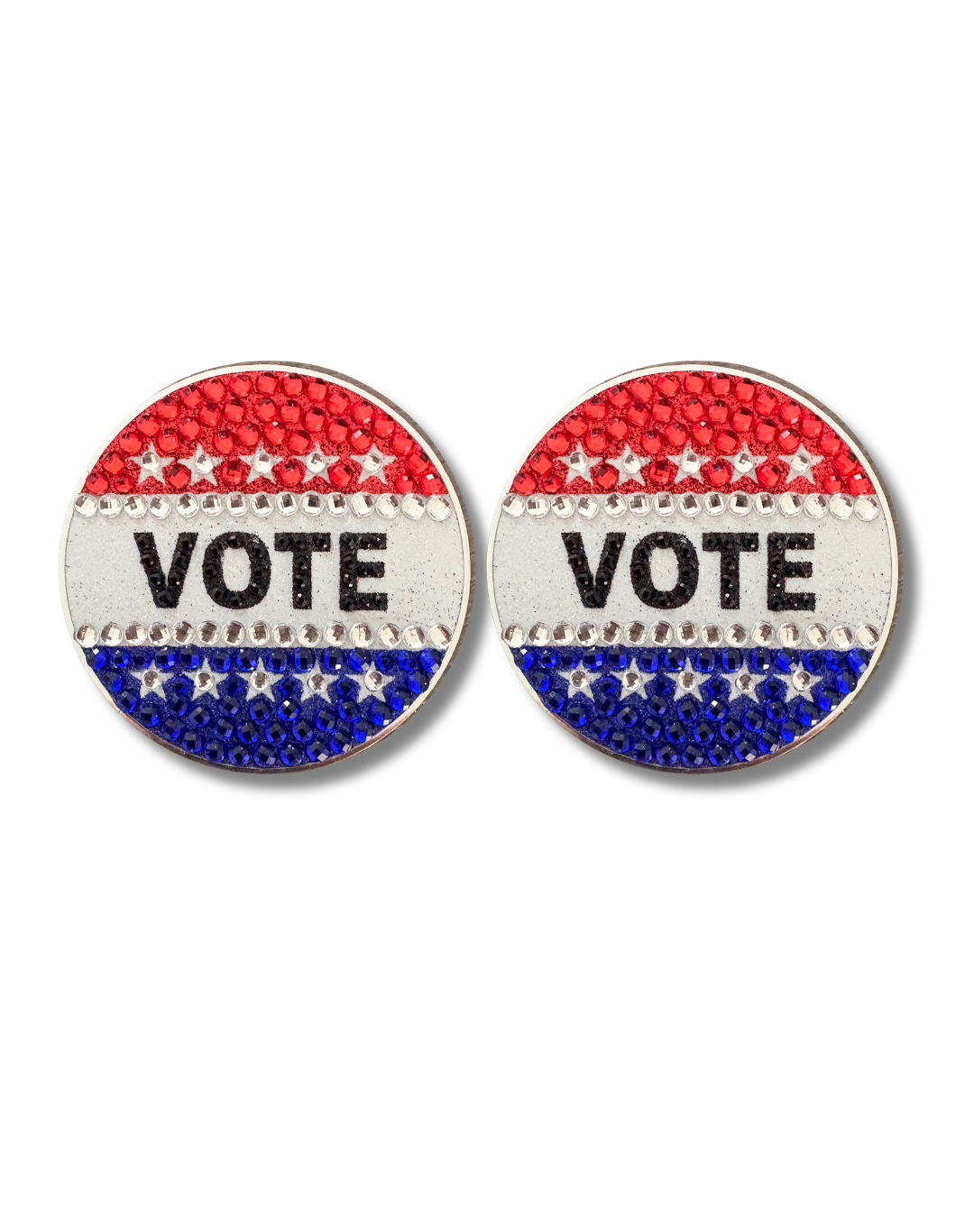 Dirty Martini x Appeeling SUFFRAGETTE Vote Nipple Pasties, Covers (2pcs) Appeeling Red