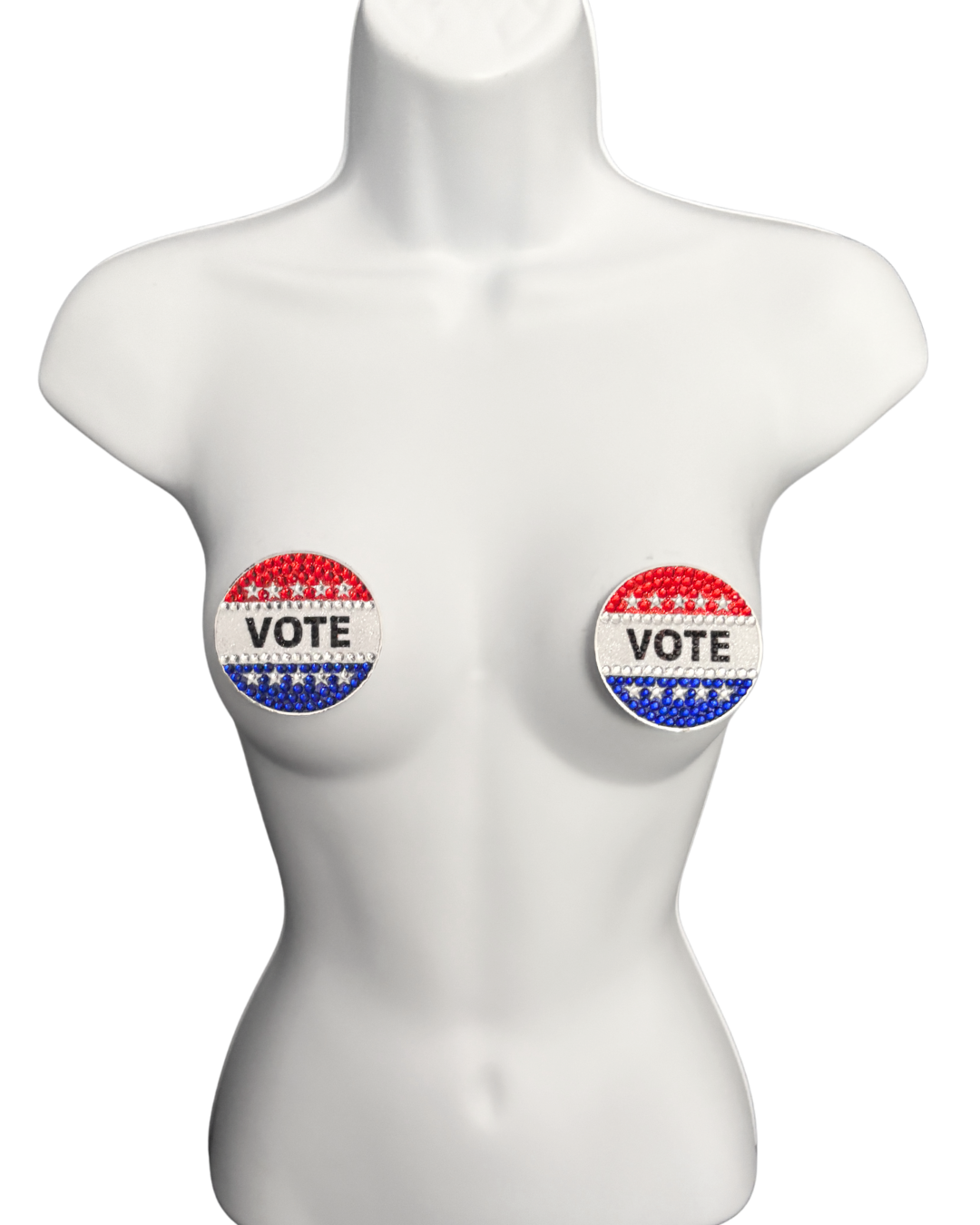 Dirty Martini x Appeeling SUFFRAGETTE Vote Nipple Pasties, Covers (2pcs) Appeeling