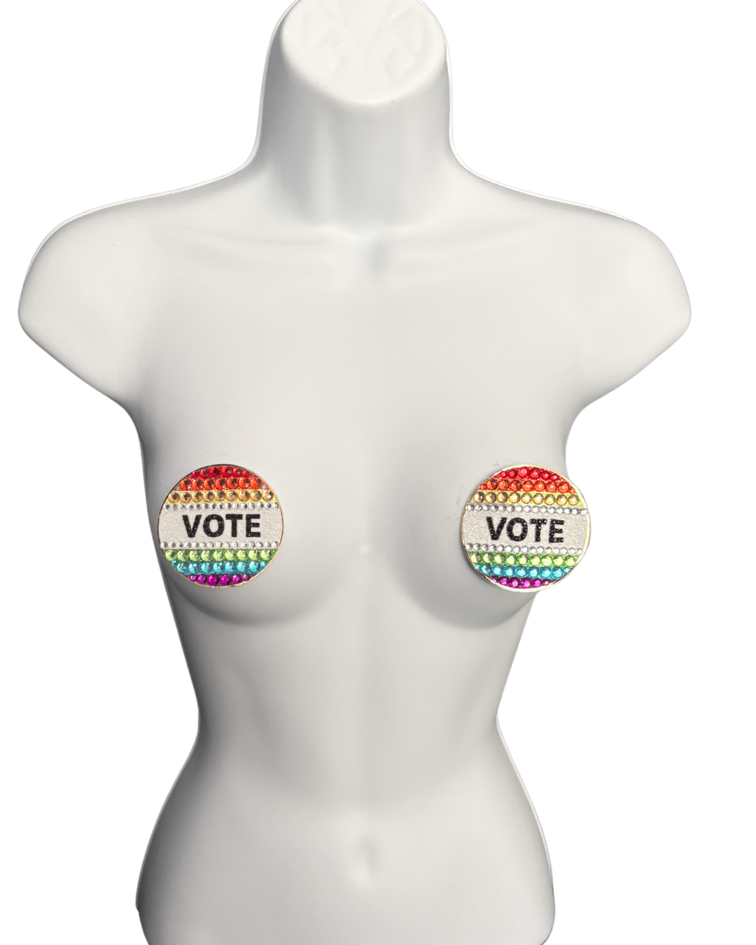 Dirty Martini x Appeeling SUFFRAGETTE Vote Nipple Pasties, Covers (2pcs) Appeeling