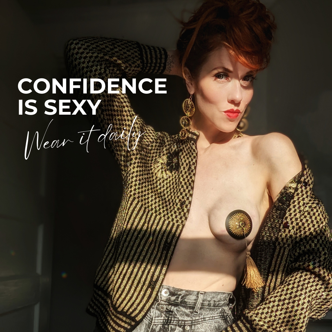 EDEN Green Snake Nipple Pasties, Tassels (2pcs)