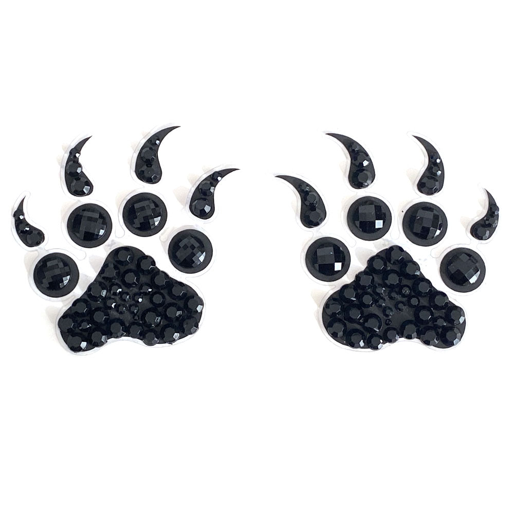 BEOWULF Black Gem Claw Nipple Covers, Pasties pour Halloween, Burlesque, Raves, Festivals