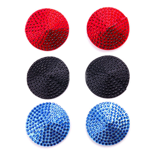 BUNDLE OF TRICKS -(Bundle) Glitter Circle Nipple Cove – SALErs, Pasties for Burlesque, Raves, Lingerie